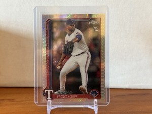 2025 Topps Chrome - Kumar Rocker #73 Prism Refractor (RC)