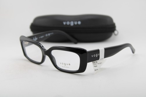 NEW HAILEY X VOGUE VO 5441 W44 BLACK SILVER AUTHENTIC EYEGLASSES 52-17