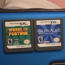 Nintendo Wheel of Fortune / Brain Age 2 Trivia Nintendo DS E NTSC-U/C