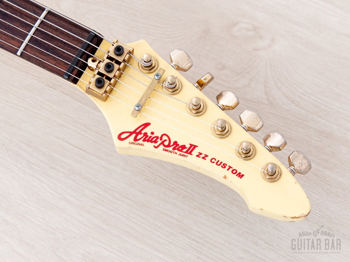 希少！ AriaPro II ORIGINAL CASTOM BODY 1984 Aria Pro II ZZ Custom w/ Gold Hardware & Floyd, Japan