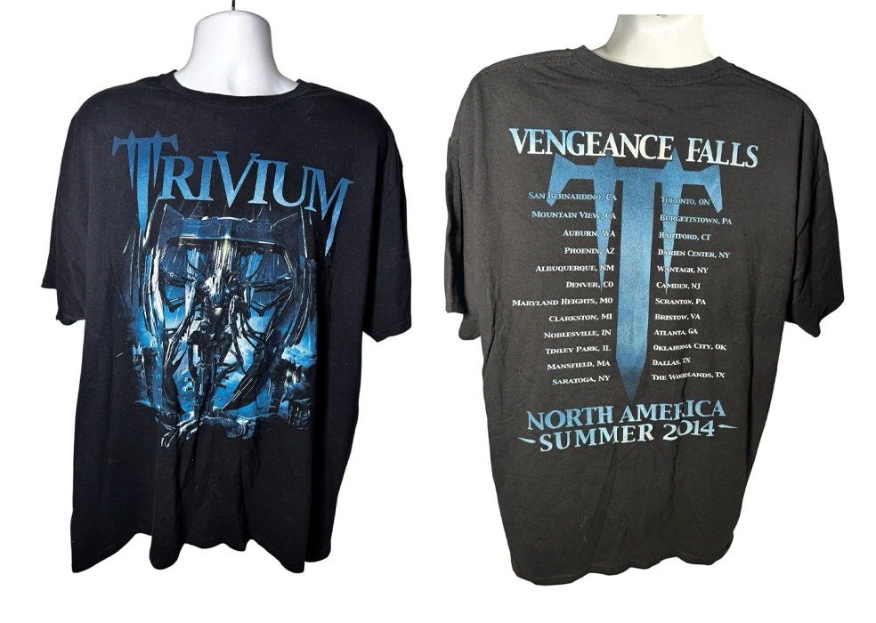TRIVIUM ツアーTシャツ 2017 Trivium Shirt for sale | eBay