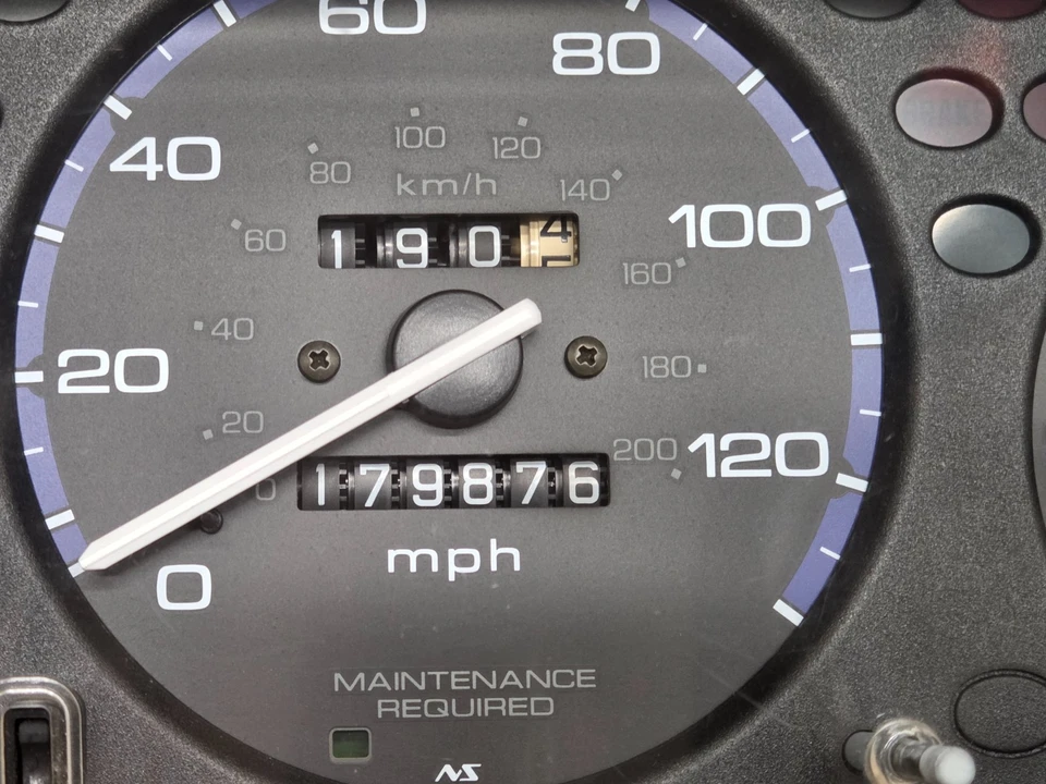 Honda Civic 1996-2000 sedán clúster velocímetro 179.876 millas Foto 3 de 4