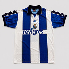 1999-00 FC Porto Home Kappa Jersey Shirt Revigrés Portugal Vintage Size L