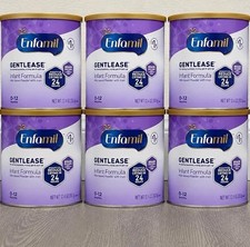  6 Enfamil Gentlease 12.4 ozExp 10/26 Cans Hav Dents FREE SHIPPING