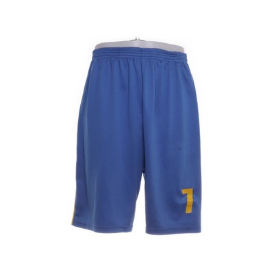 Basketball Shorts, Größe: L, Blau, Einfarbig, Herren #eOr