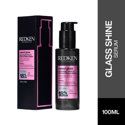 Redken Naked Gloss leichtes Haarserum. Fügt Glanz hinzu, kontrolliert Frizz 1...