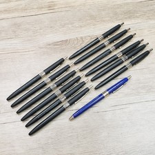 Skilcraft recycled Ballpoint Pens 12 Black 1 Blue Ink Medium Point Government