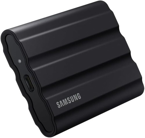 Samsung T7 Shield Portable SSD 2 TB - USB 3.2 Gen.2 External SSD Black (MU-PE2T0 - Picture 8 of 10