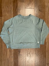 VUORI WOMENS SMALL GREEN LIGHTWEIGHT PULLOVER SWEATSHIRT