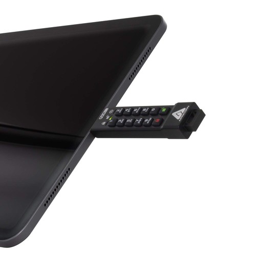Apricorn 128GB Aegis Secure Key 3 NXC 256-Bit Hardware-Encrypted USB 3.2 Type... - Picture 5 of 7