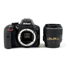 Nikon D3300 18-55 R II Lens Kit Black Digital SLR Camera mspcam