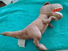 Jurassic World T-Rex Tyrannosaurus Rex Stuffed Plush Toy Brown
