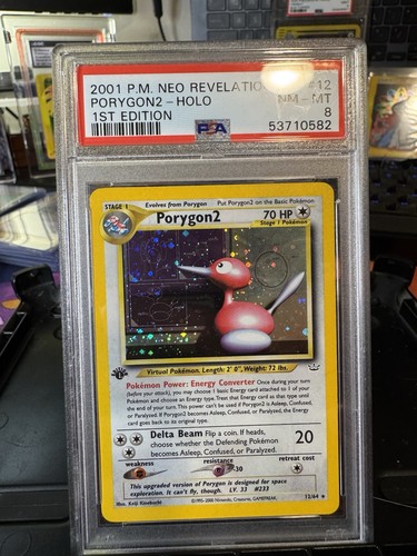 Porygon2 (1st Edition) graded PSA 8 for sale on eBay