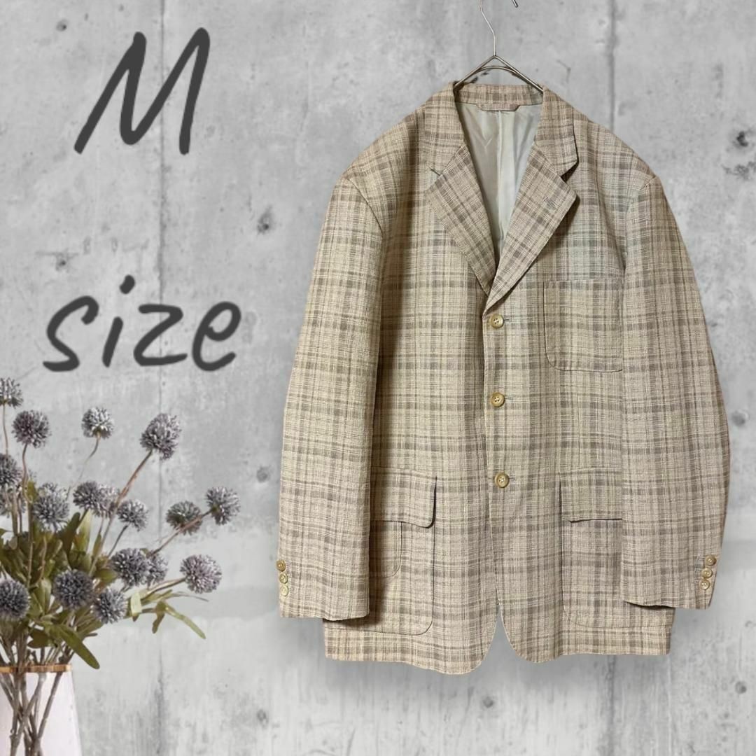 Paul Smith Tailored Jacket Check Pattern Used Jap… - image 1