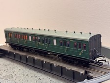 Hornby R4794 SR ex LSWR Non-Corr Brake Composite Coach - OO Gauge / No Box