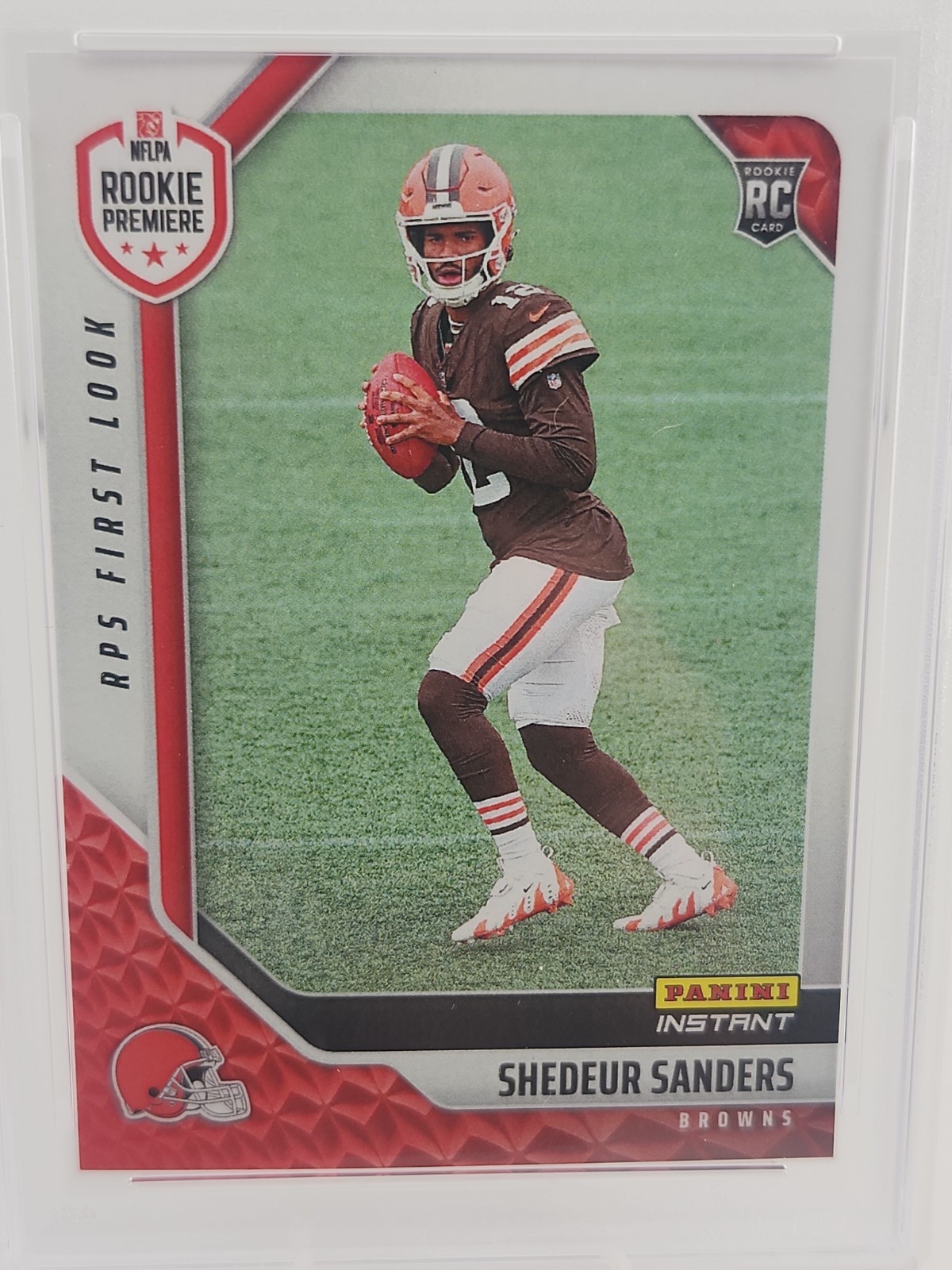 2025 Panini Instant - RPS First Look Shedeur Sanders /3472 (RC) Browns PSA 10 🔥 view 3