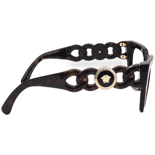 Versace Sunglasses Frame Only MOD. 4409 108/73 Dark Havana Butterfly Italy 53 mm - Picture 4 of 6
