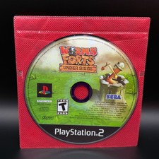 Worms Forts: Under Siege (Sony PlayStation 2, 2005) PS2 Disc Tested