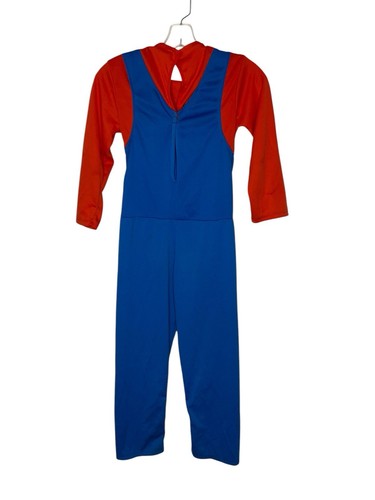 Rubies Super Mario Costume Hat Suit Size Youth Size Large Preowned - Picture 5 of 6