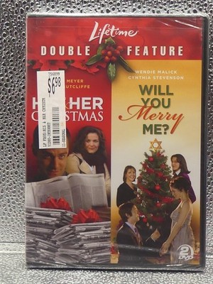 Lifetime Double Feature His & Her Christmas Will Merry Me DVD New Factory Sealed