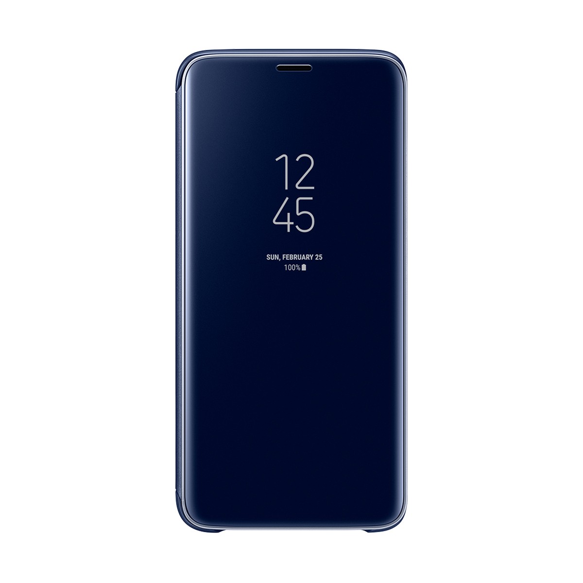Coque Galaxy S9 clear view etui folio pour regarder vos series