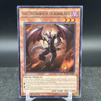 Burning Abyss Yu-Gi-Oh! TCG Individual Trading Card Games for sale