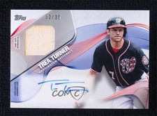 2017 Topps Major League Material Series 2 32/35 Trea Turner #MLMA-TT Auto 09gu
