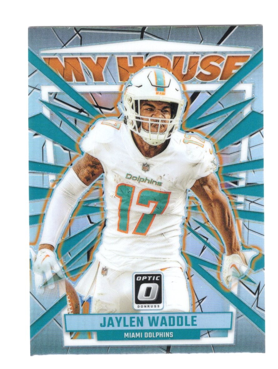 2023 Donruss Optic #11 Jaylen Waddle My House