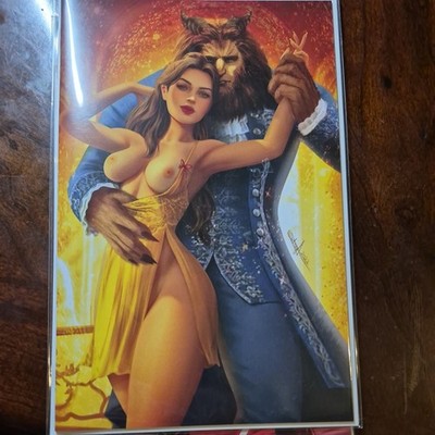 Power Hour #1 Sidney Augusto Belle Cosplay Variant Cover topless