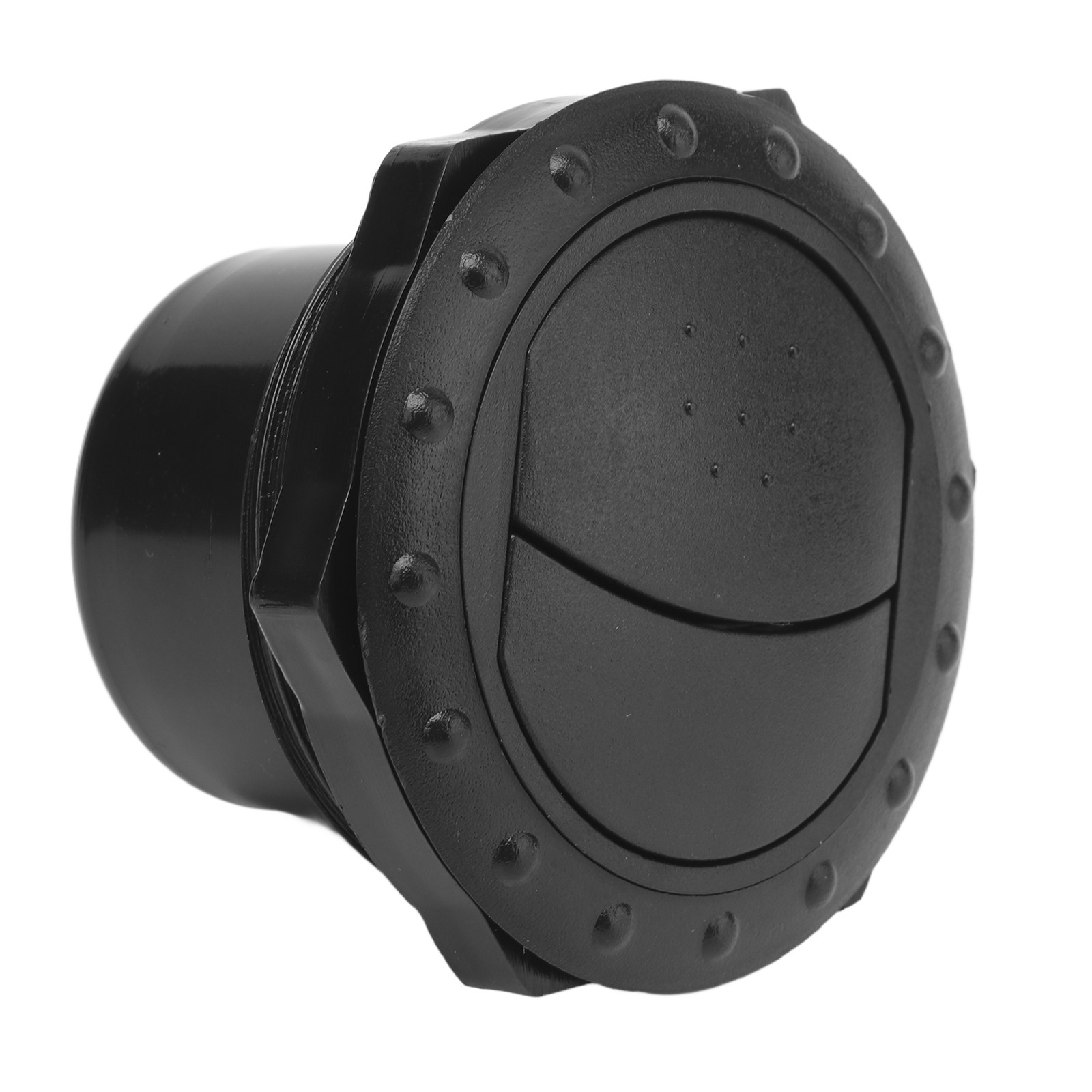 4PCS Round AC Deflector High Quality Black For RVs Buses Yachts For