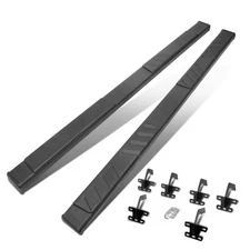 Fit 2019-2022 Ram 1500 Quad Cab 5" OD Powdercoated Flat Running Board Step bar