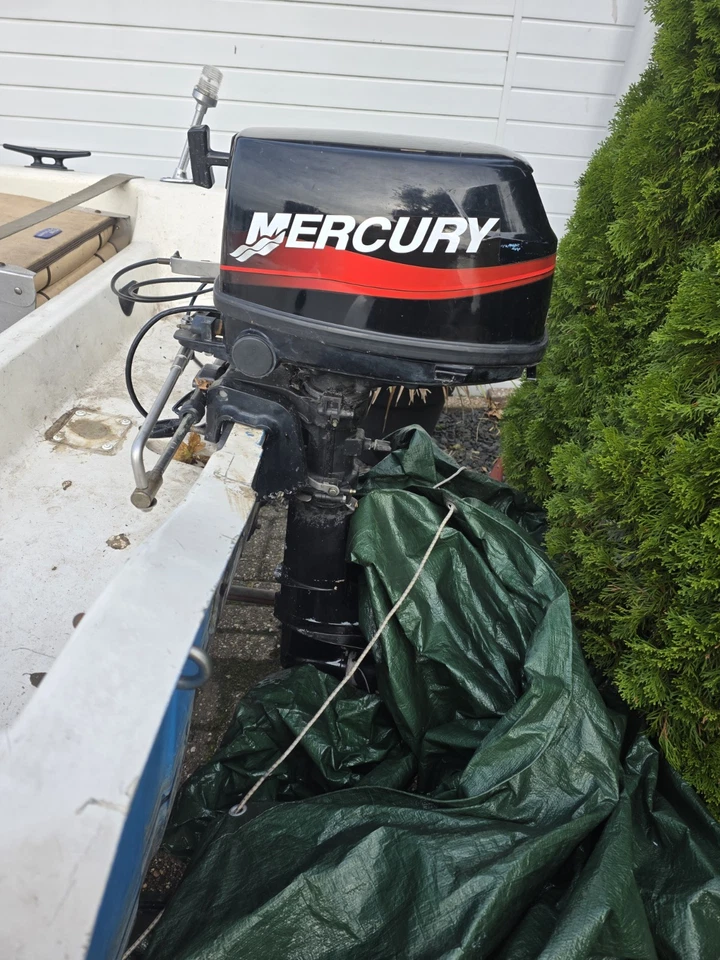 Angelboot mit Trailer und Motor. - Bild 4 von 4