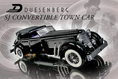 Duesenberg SJ Convertible Town Car 1940 von Franklin Mint