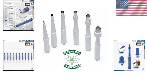 Precision 5.0mm Disposable Biopsy Punch - Individually Packed for Safety - Picture 2 of 10