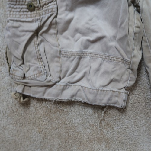 Mossimo Cargo Shorts Men's 34 Beige Distressed cotton shorts - Picture 2 of 14