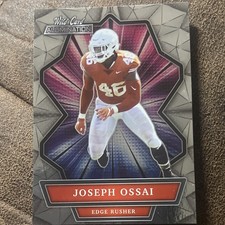 Wild Card 2021 Alumination Joseph Ossai Rookie Base #ABC-27 Football Card. rookie card picture