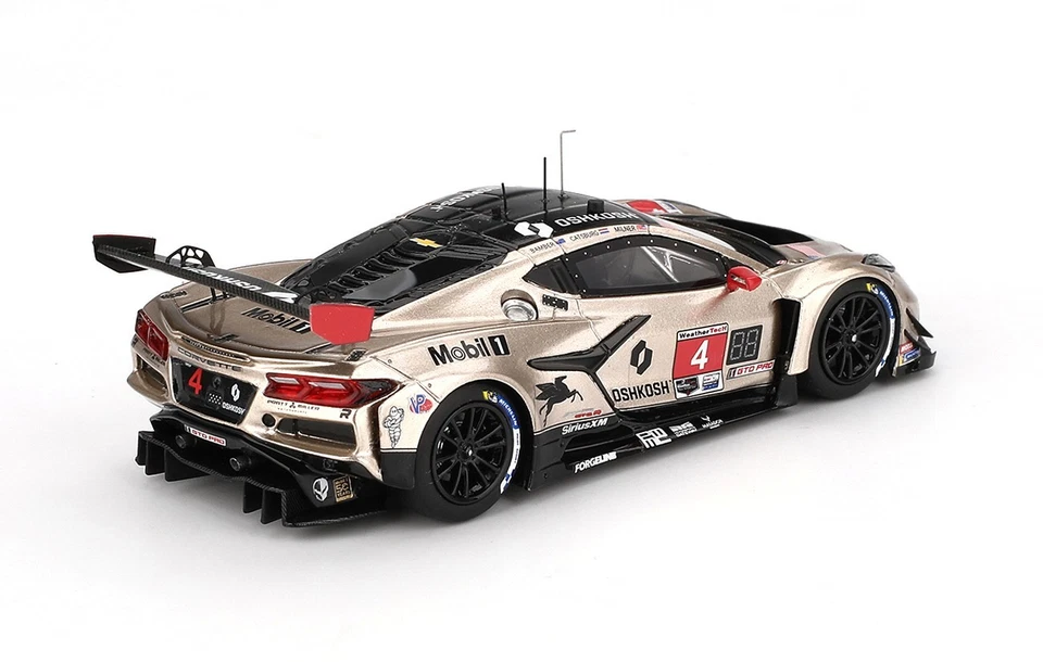 TSM Model 1:43 CHEVROLET CORVETTE Z06 GT3.R 4 PRATT MILLER IMSA 12H SEBRING 2024 - Immagine 3 di 4