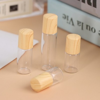 1/2/3/5 ml Roll On Bottle Refillable Empty Glass Essential Oils Perfume Vial-cx