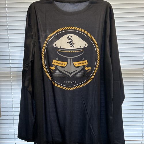 Chicago White Sox Yacht Langarm T-Shirt SGA 8/13/24 Gr. XL NEU - Bild 4 von 4