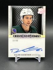 2022-23 Upper Deck the Cup - Enshrinements Dylan Guenther #E-DG /99 (AU, RC)