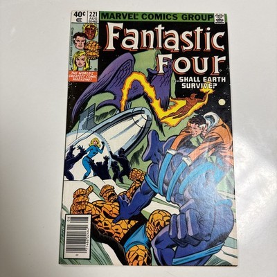 Fantastic Four # 221 - Newsstand | VF- | John Byrne | Marvel Comics 1980