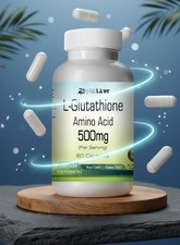 Glutathione Capsules 500 mg Serving Caps