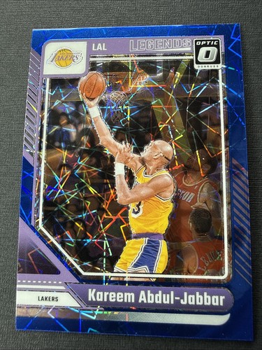2024-25 Panini Donruss Optic - Legends Kareem Abdul-Jabbar #228 Blue Velocity...