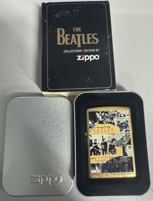 【未使用】ビートルズ　ZIPPO ZIPPO 1997 THE BEATLES ANTHOLOGY BRASS LIGHTER SEALED IN BOX 90H