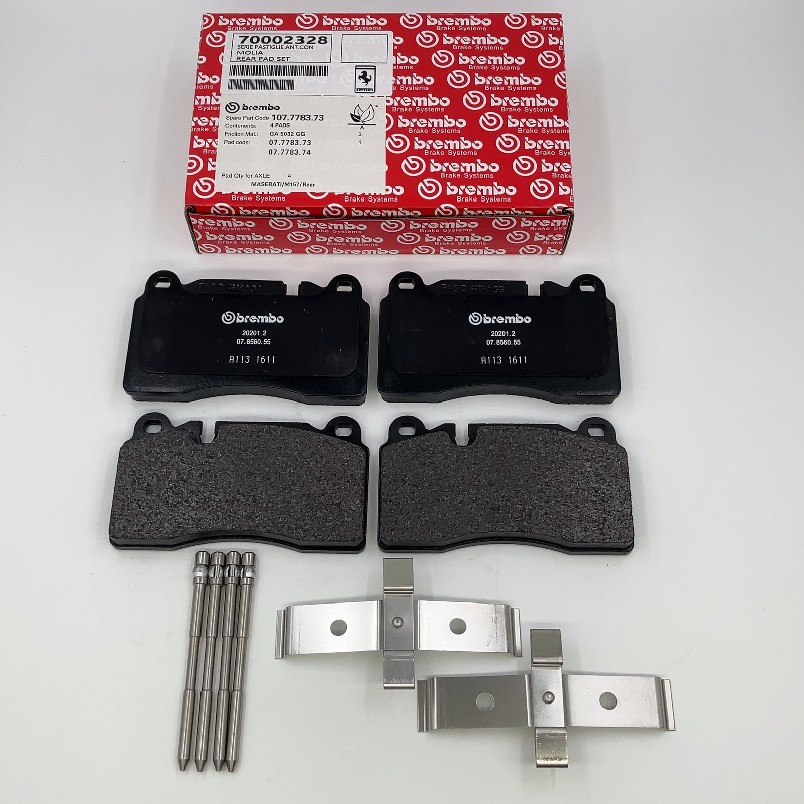 Ferrari FF Rear Brake pads Set P/N 70002328
