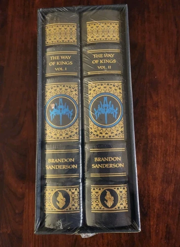 NEW SIGNED Sealed BRANDON SANDERSON The Way of Kings Leatherbound Dragonsteel