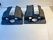 1970s Pair Original Genuine Vw Beetle Single Port Engine Side Cover Tins