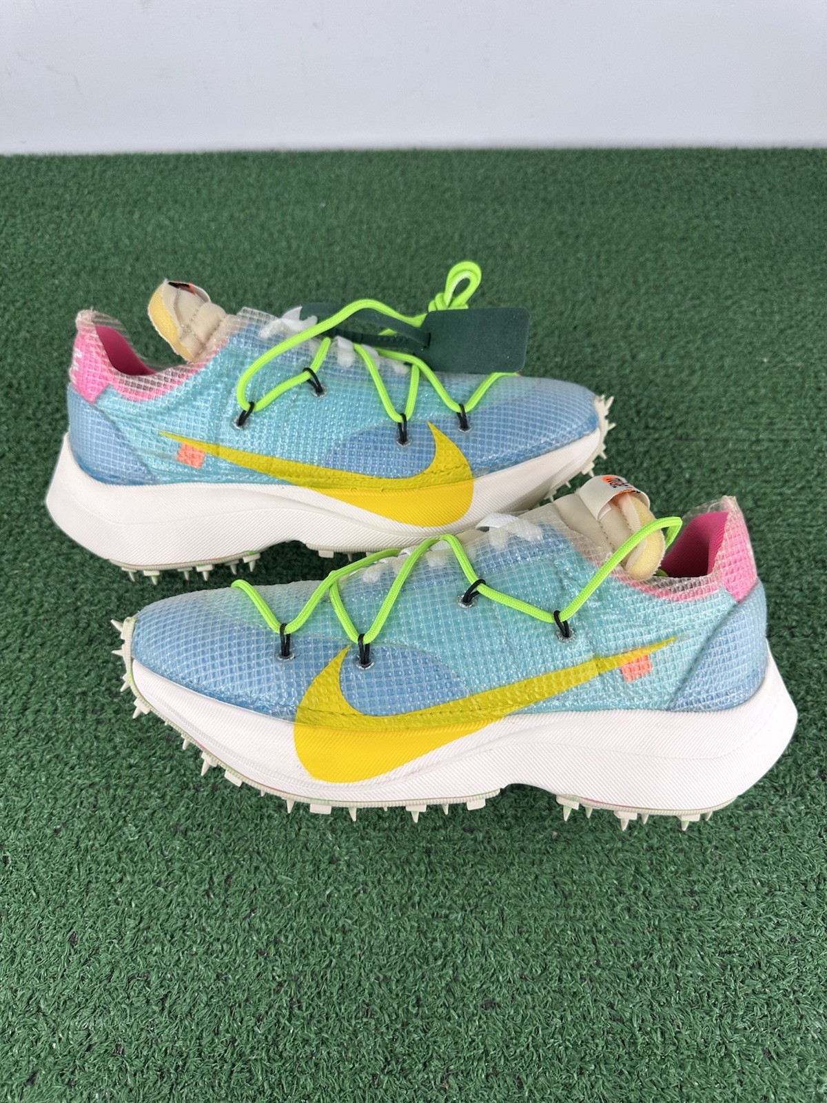 OFF WHITE X NIKE Taglia 10W 8.5M Nike Off White x Vapor Street blu polarizzate provate