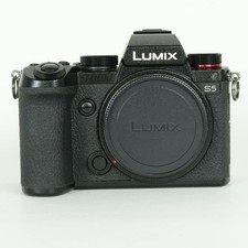 Panasonic LUMIX DC-S5 Black Mirrorless Digital Camera Body L-Mount 24.2MP 4K
