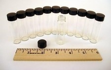 2 Dram - Clear Glass Vials - Pack of 12